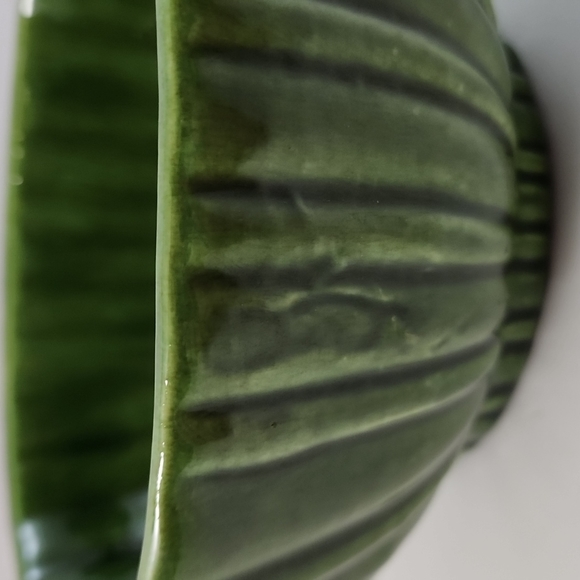Haegar Green Ribbed Bowl - Picture 5 of 6